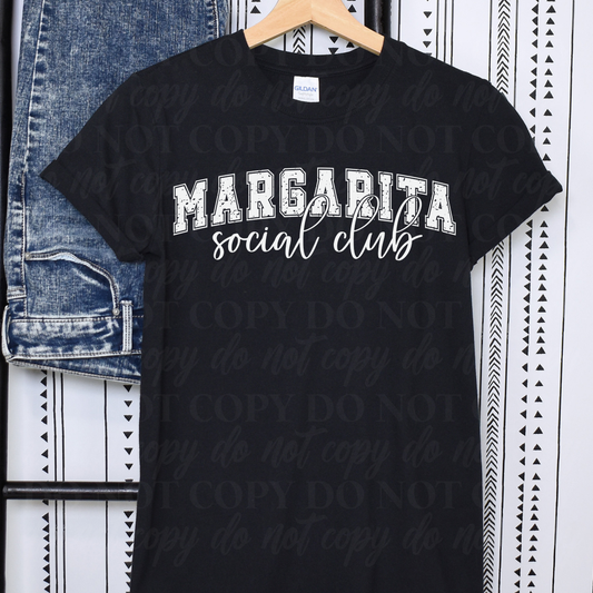 Margarita Social Club-white