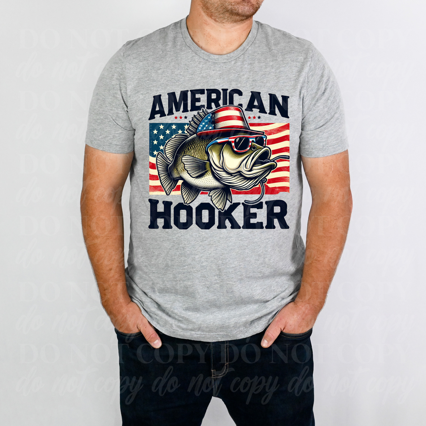 American Hooker-Fish Cowboy Hat