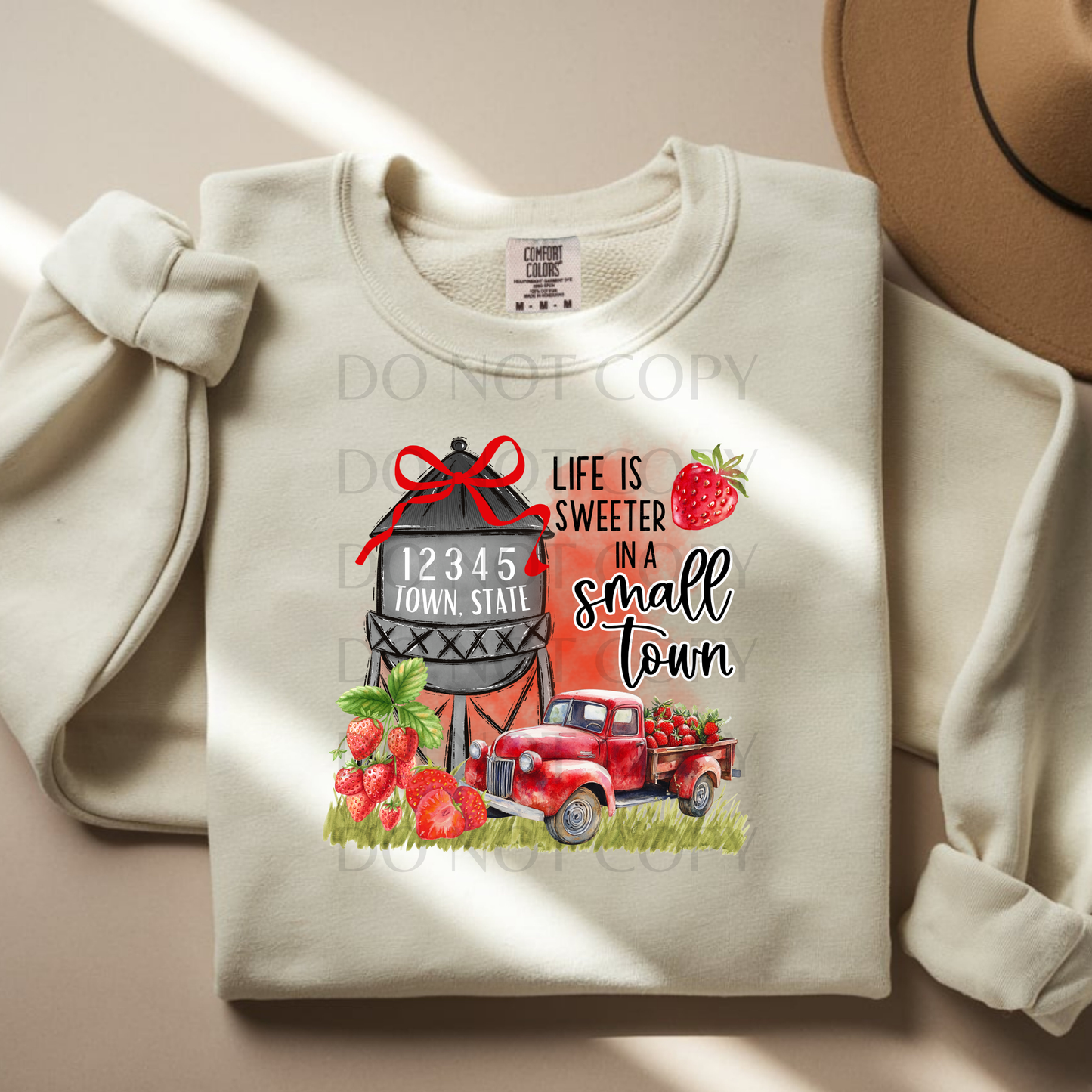 Life is Sweeter in a Small Town Strawberry