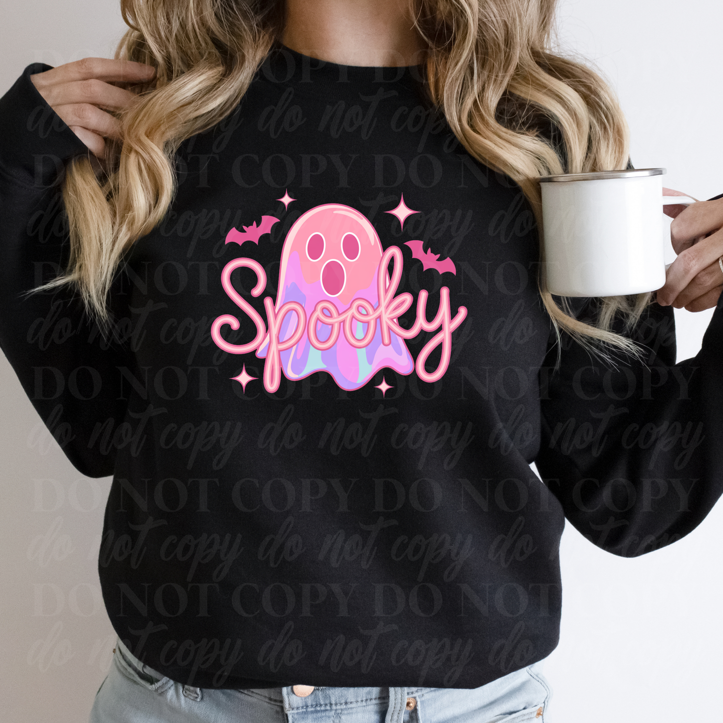 Pink Ghost Spooky