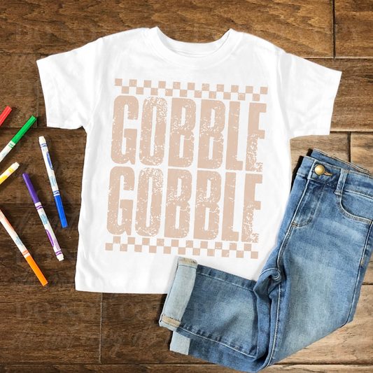 Gobble Gobble-checkered