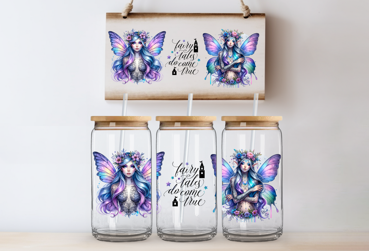 UVDTF 16oz CUP WRAP - Fairytales Do Come True