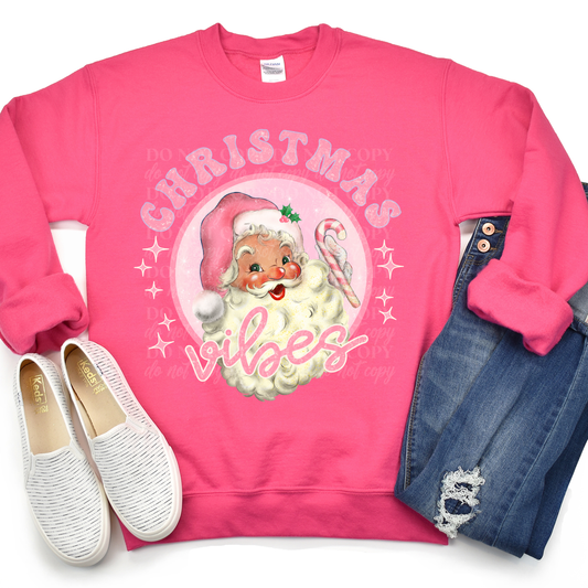 Christmas Vibes- Light Pink