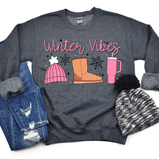 Winter Vibes -pink
