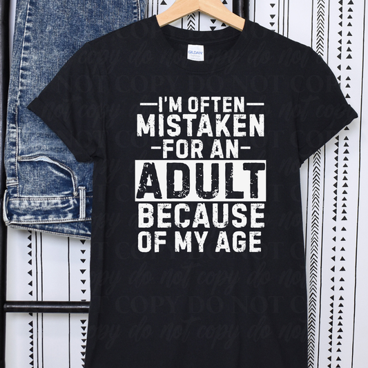 Often Mistaken For An Adult Because I my Age