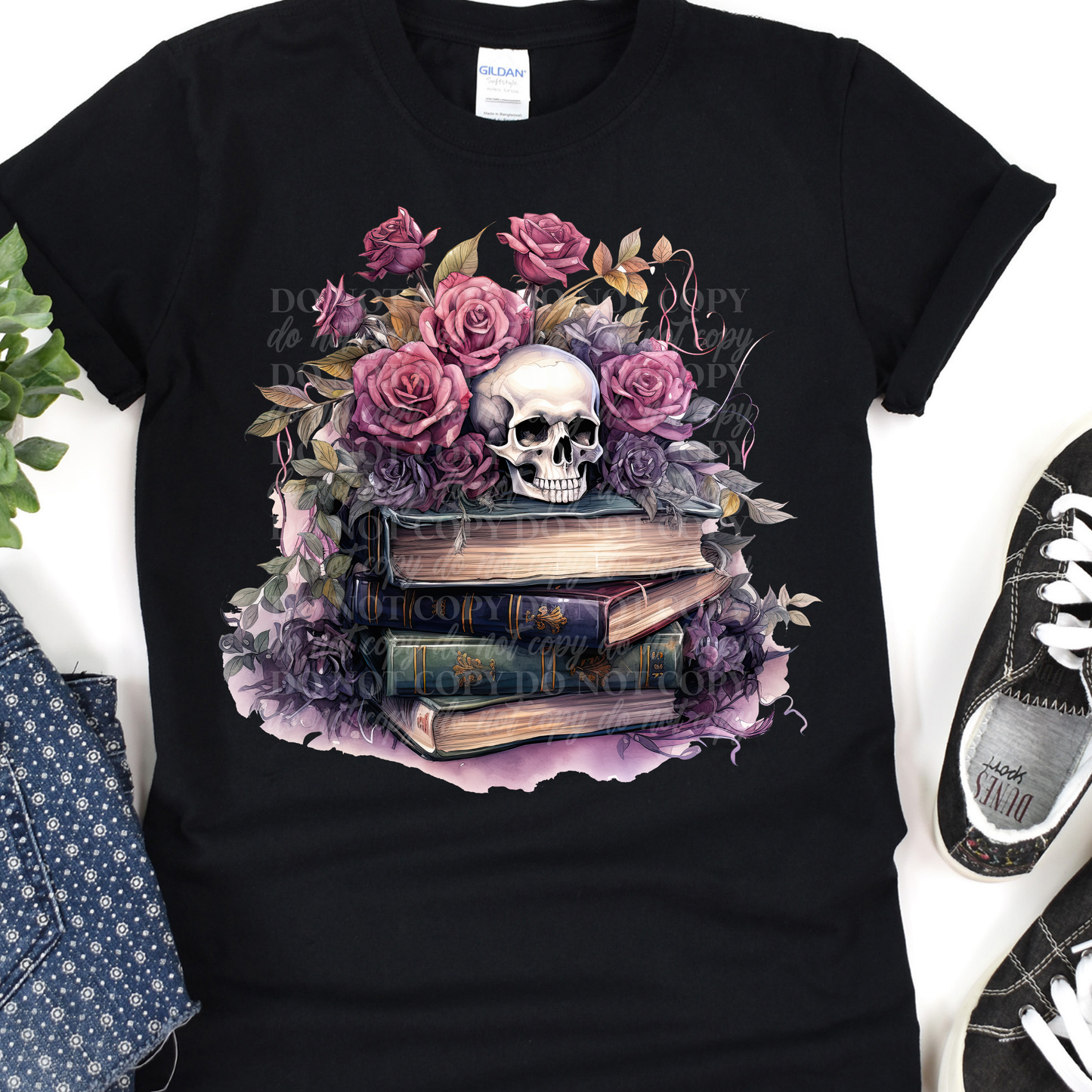 spooky Books -roses