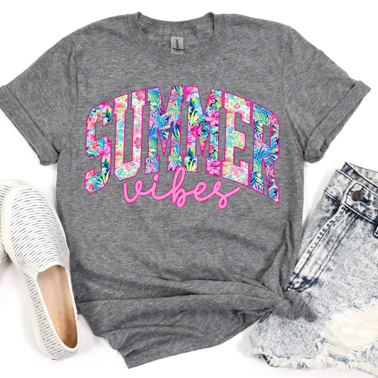 Summer Vibes-tropical floral