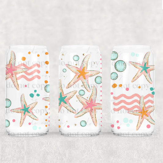 UVDTF 16oz CUP WRAP -Starfish