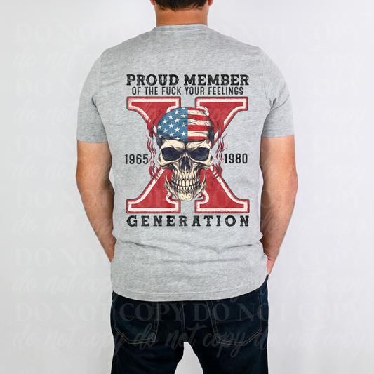 Proud Member Generation X