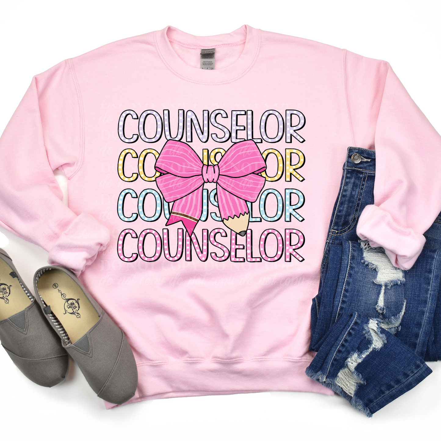 Counselor- Pink Bow