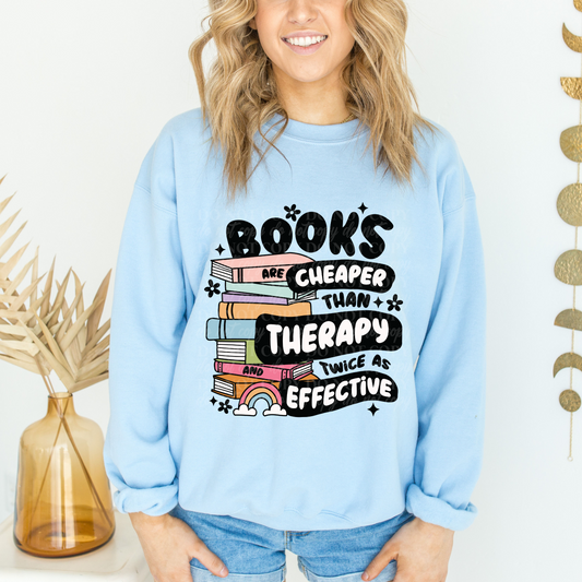 Books are Cheaper Than Therapy