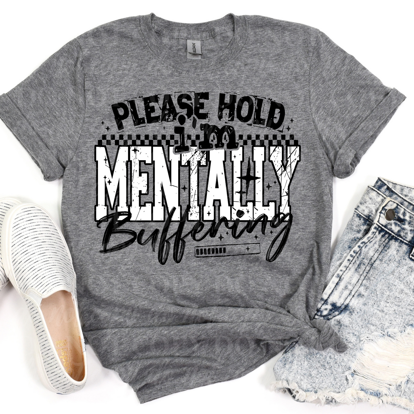 Mentally Buffering-white