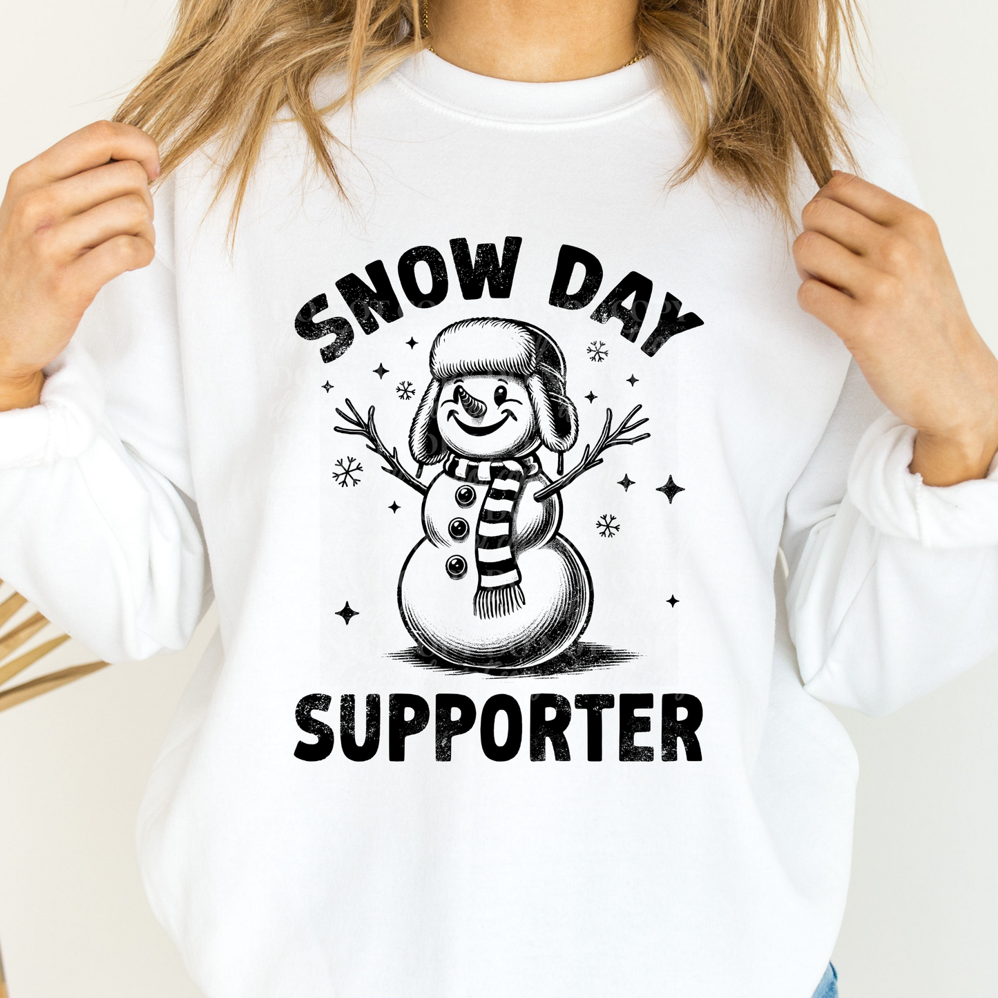 Snow Day Supporter black