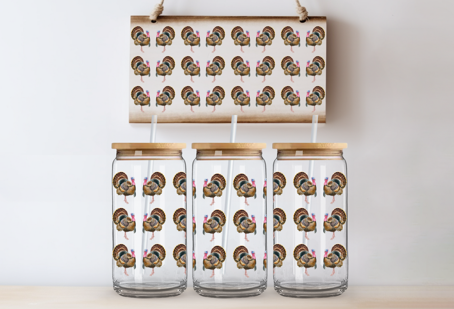 UVDTF 16oz CUP WRAP -Turkey