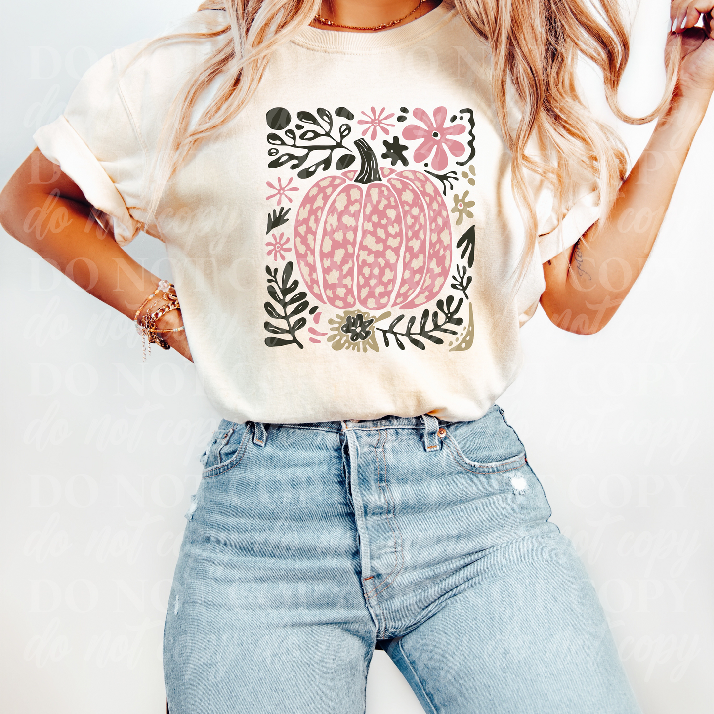 Pink Pumpkin Olive Branch