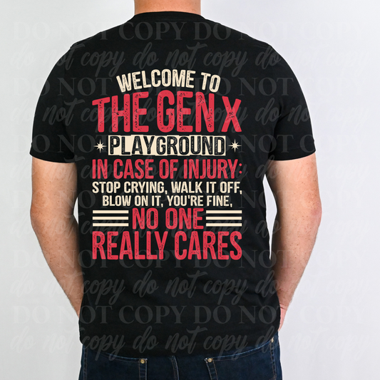 Welcome To The Gen X Playground