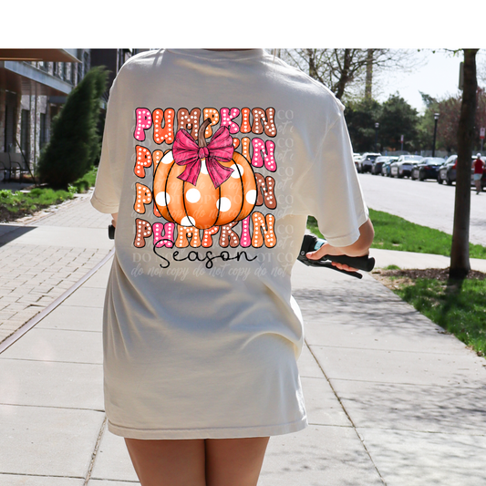 Pumpkin Season- Pink