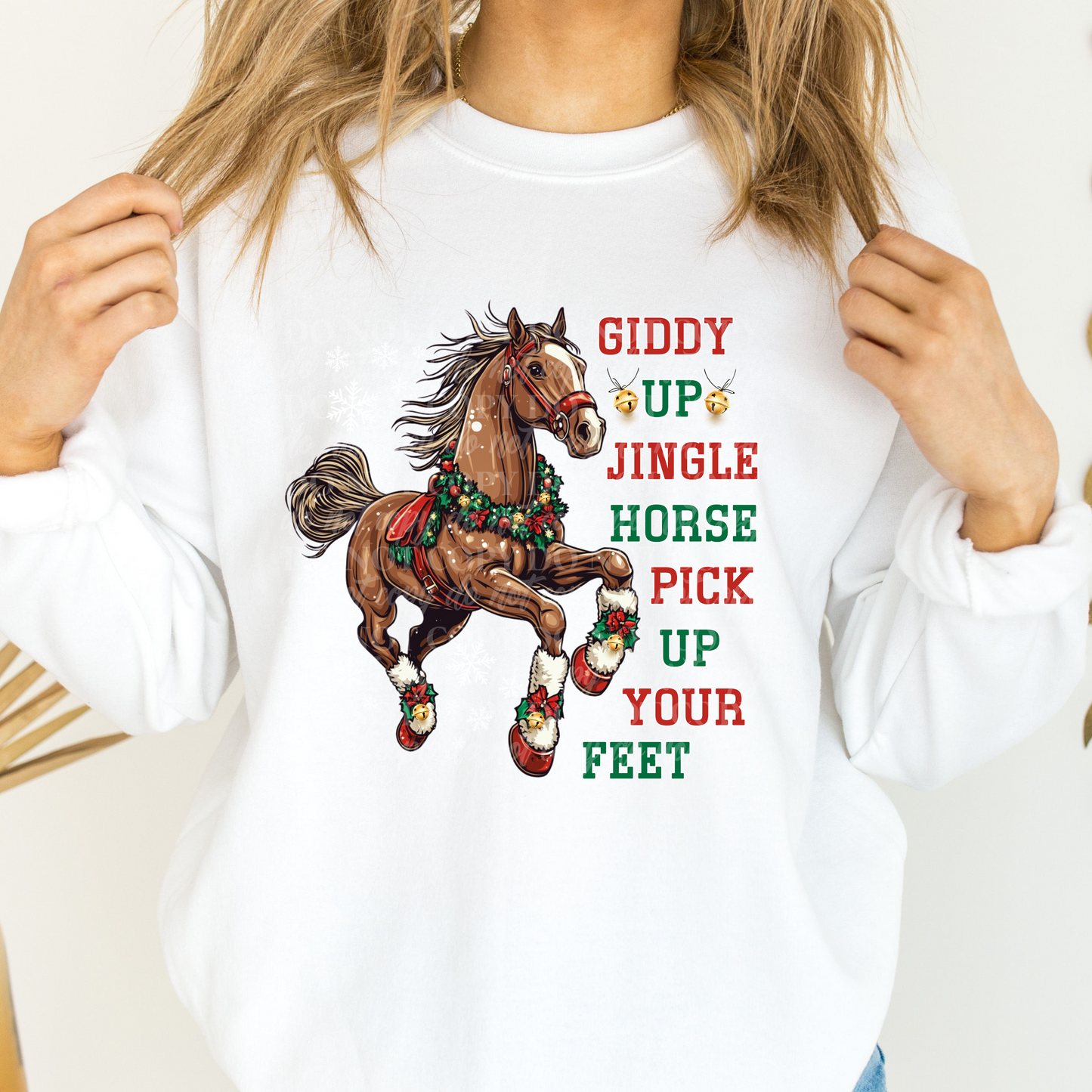 Giddy Up Jingle Horse