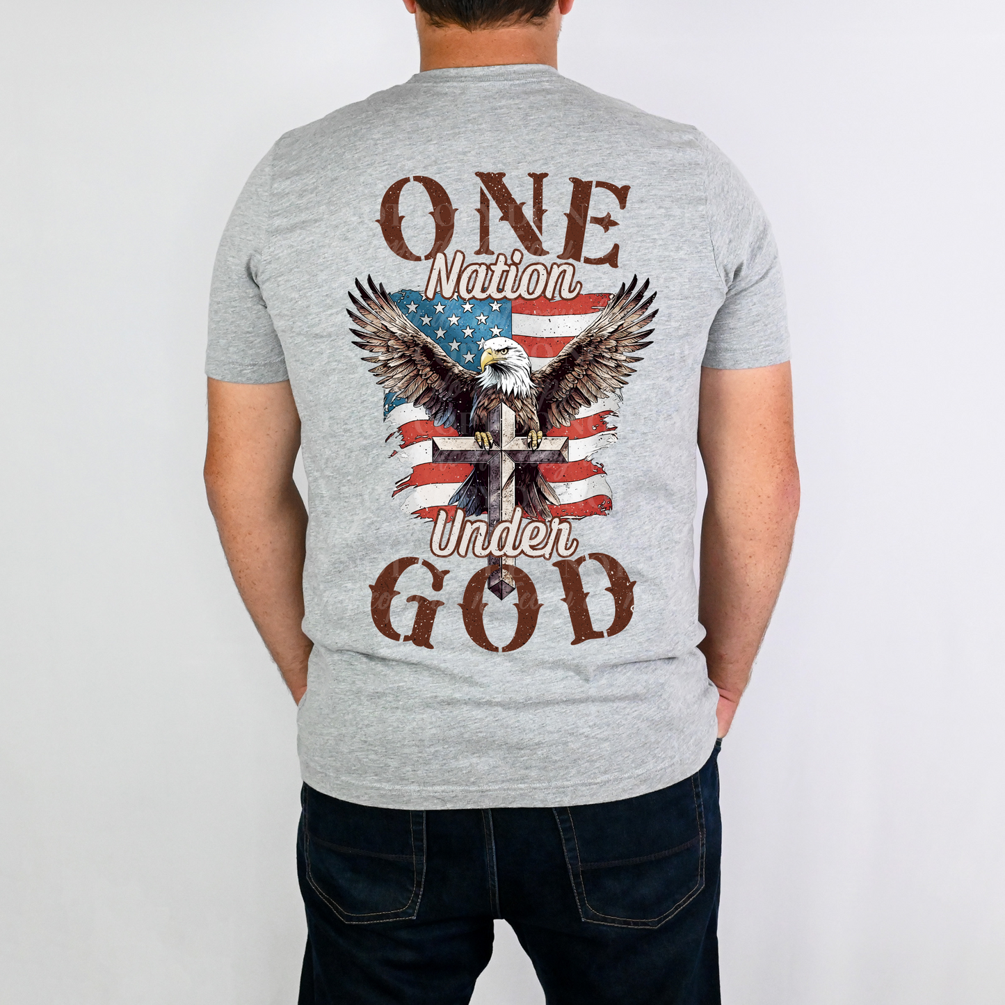 One Nation Under God- Eagle