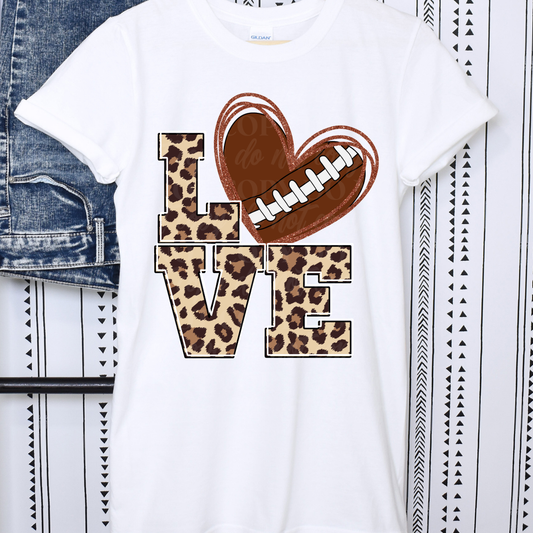 LOVE Heart Football