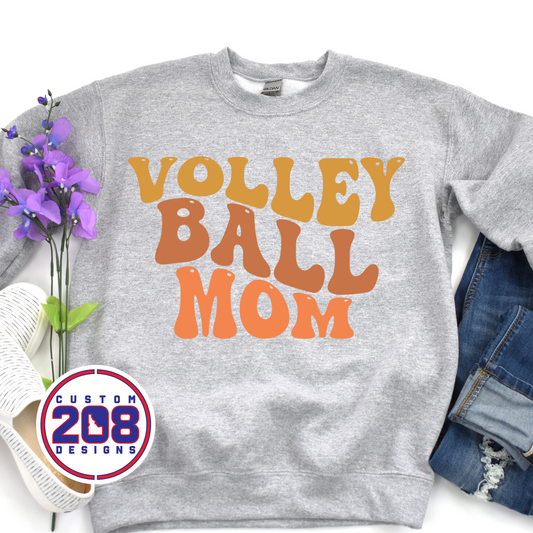 Retro Volleyball Mom