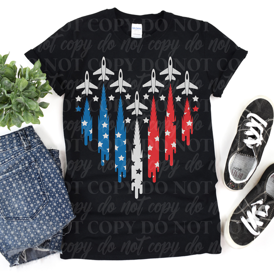 patriotic Airplane