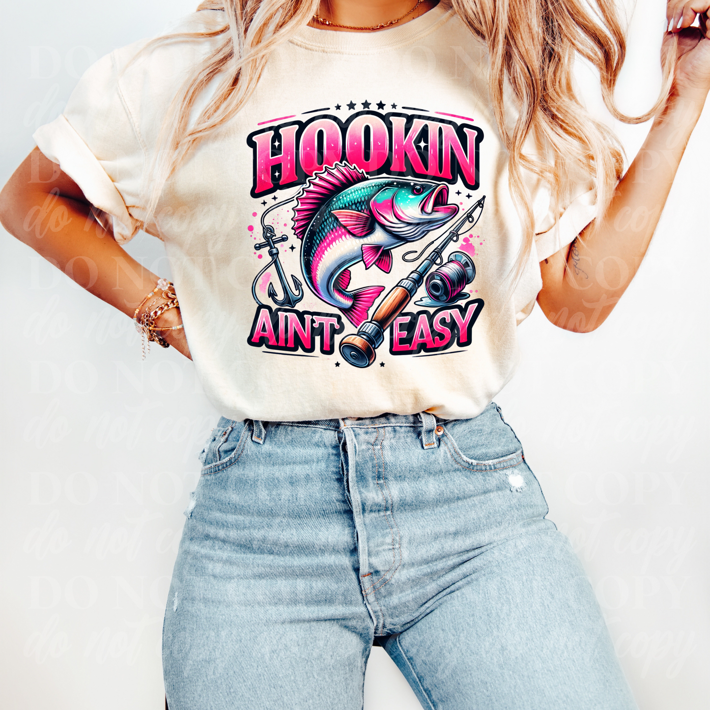 Hookin' Ain't Easy-Hot Pink