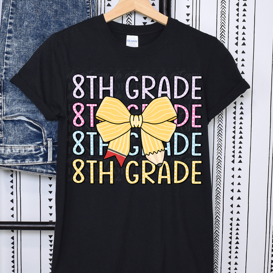 8th Grade- Yellow Bow