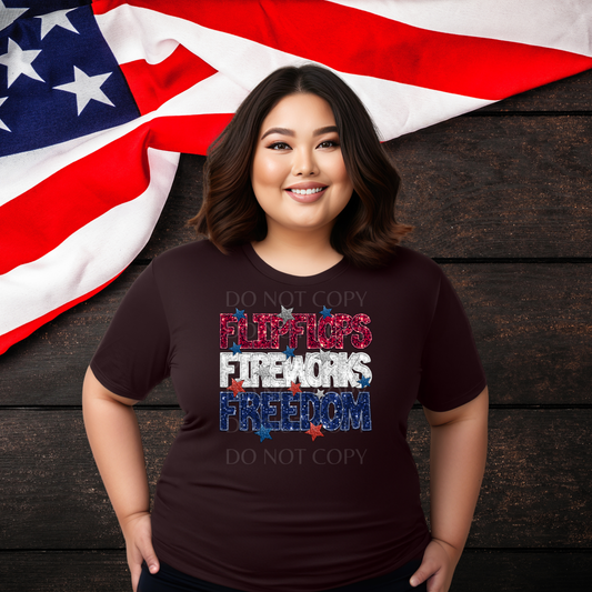 FlipFlops Fireworks Freedom