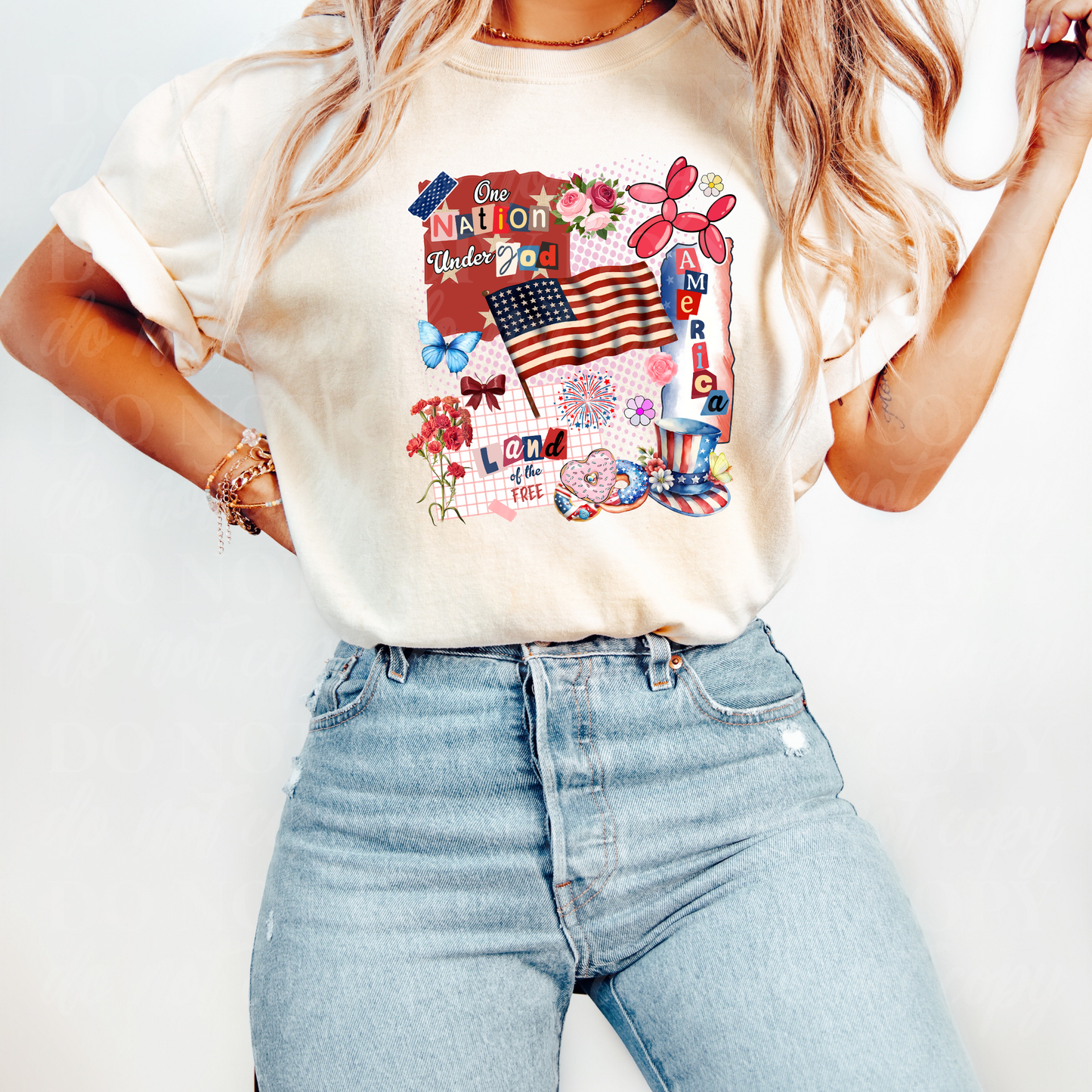 One Nation Under God retro