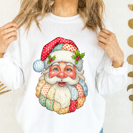 Patchwork Santa