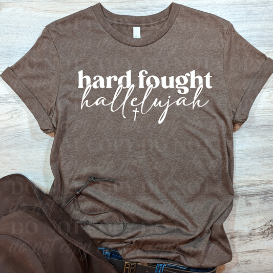Hard Fought Hallelujah-cross