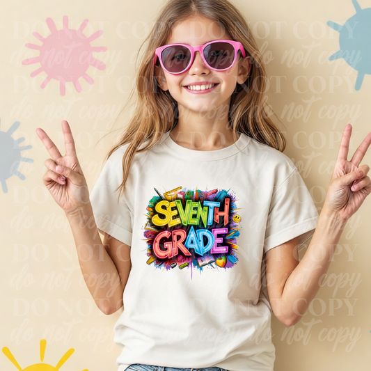 Seventh Grade-colorful