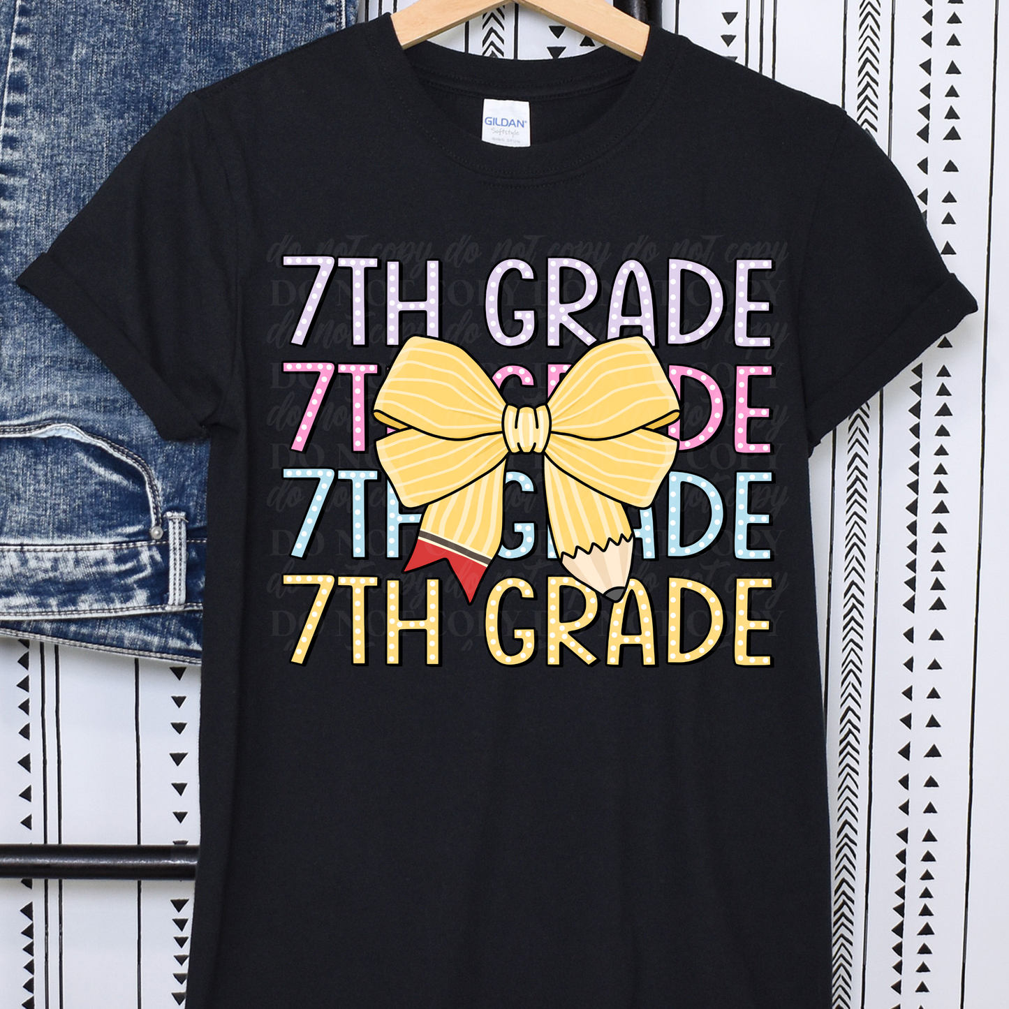 7th Grade- Yellow Bow