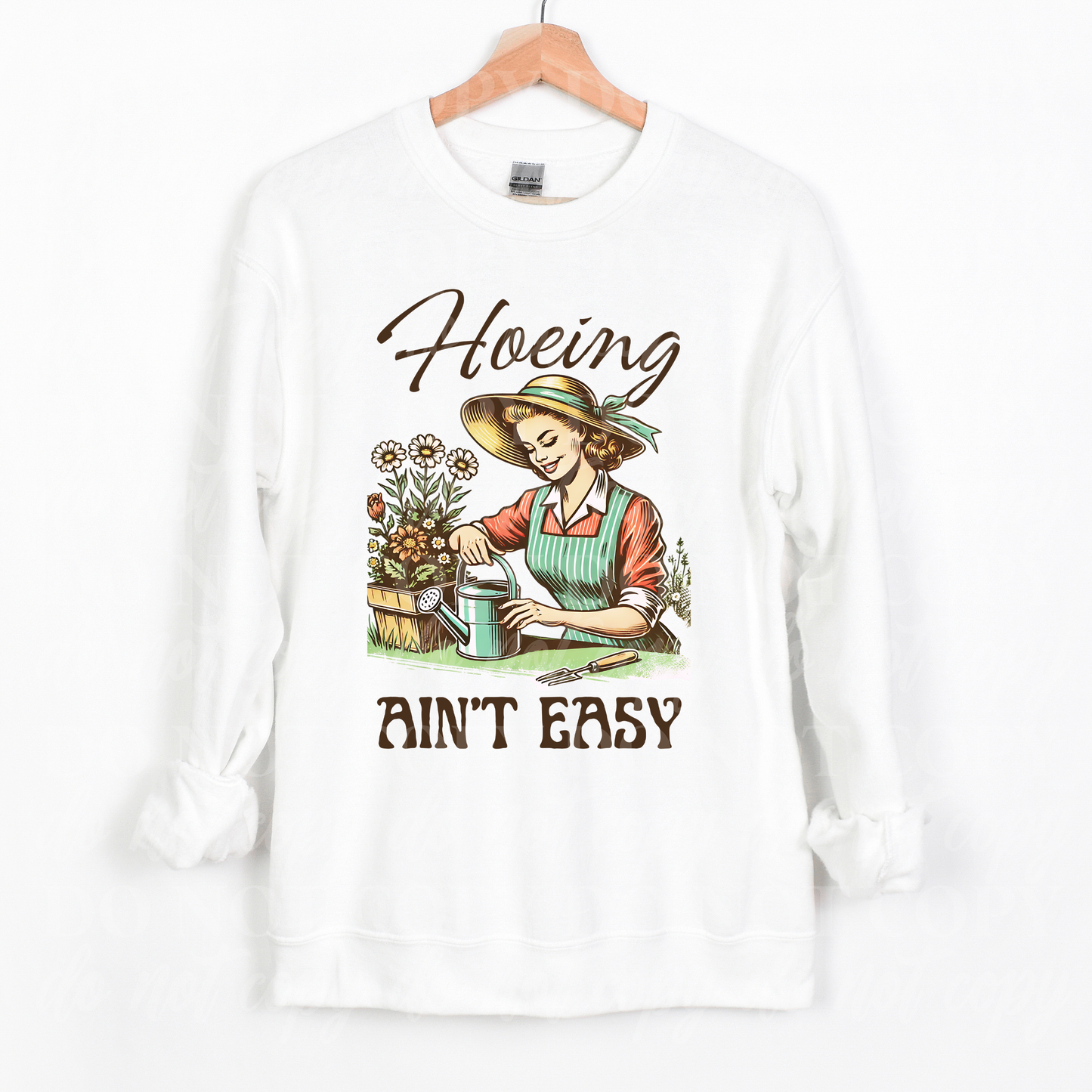 Hoeing Ain't Easy