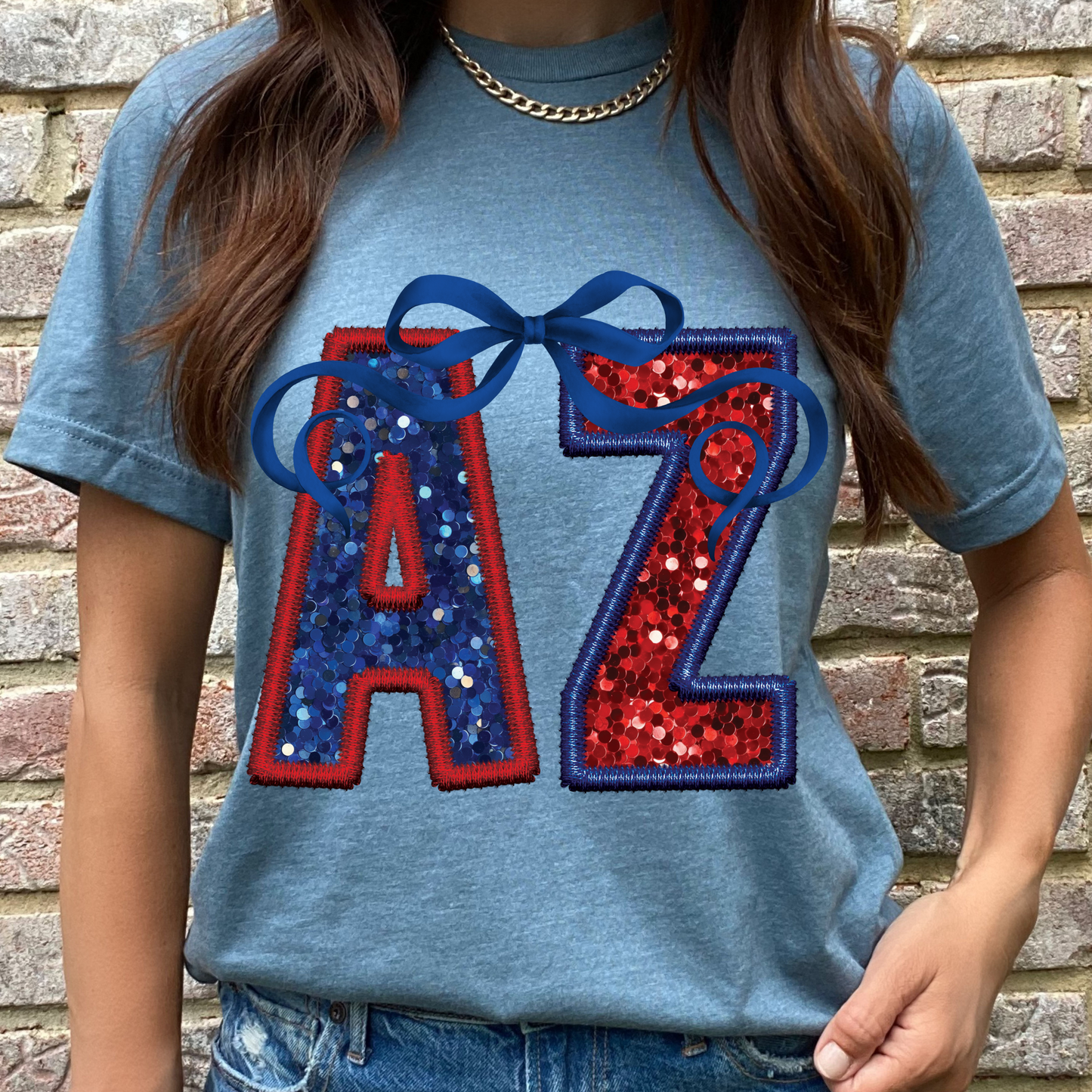 AZ Patriotic Bow