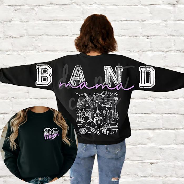 Band Mama Long Big Back