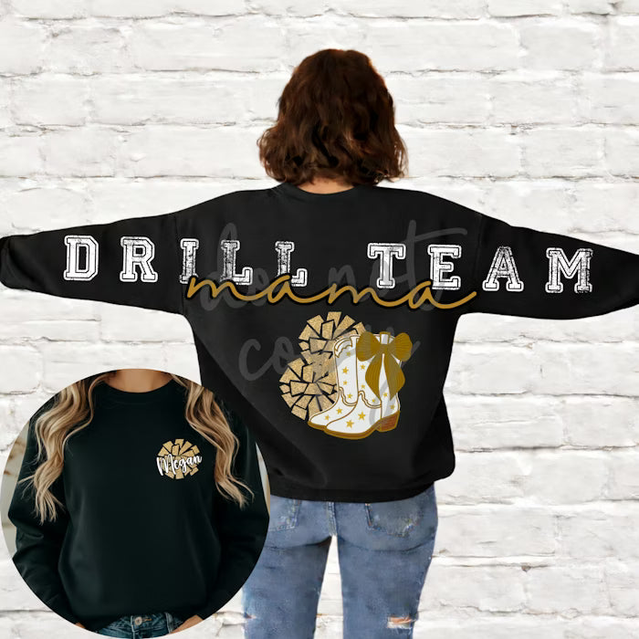 Drill Team Mama Long Big Back