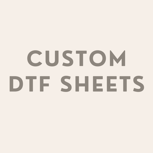 Custom DTF Sheets