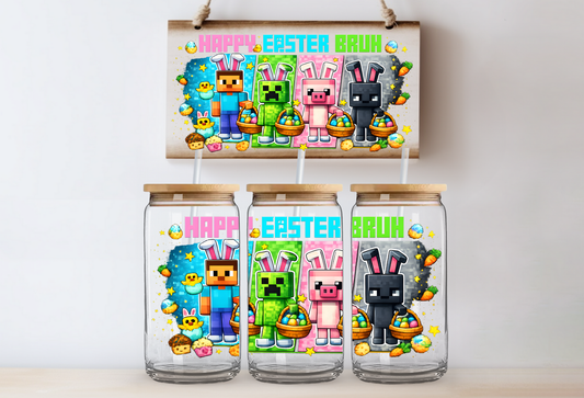 UVDTF 16oz CUP WRAP - Happy Easter Bruh
