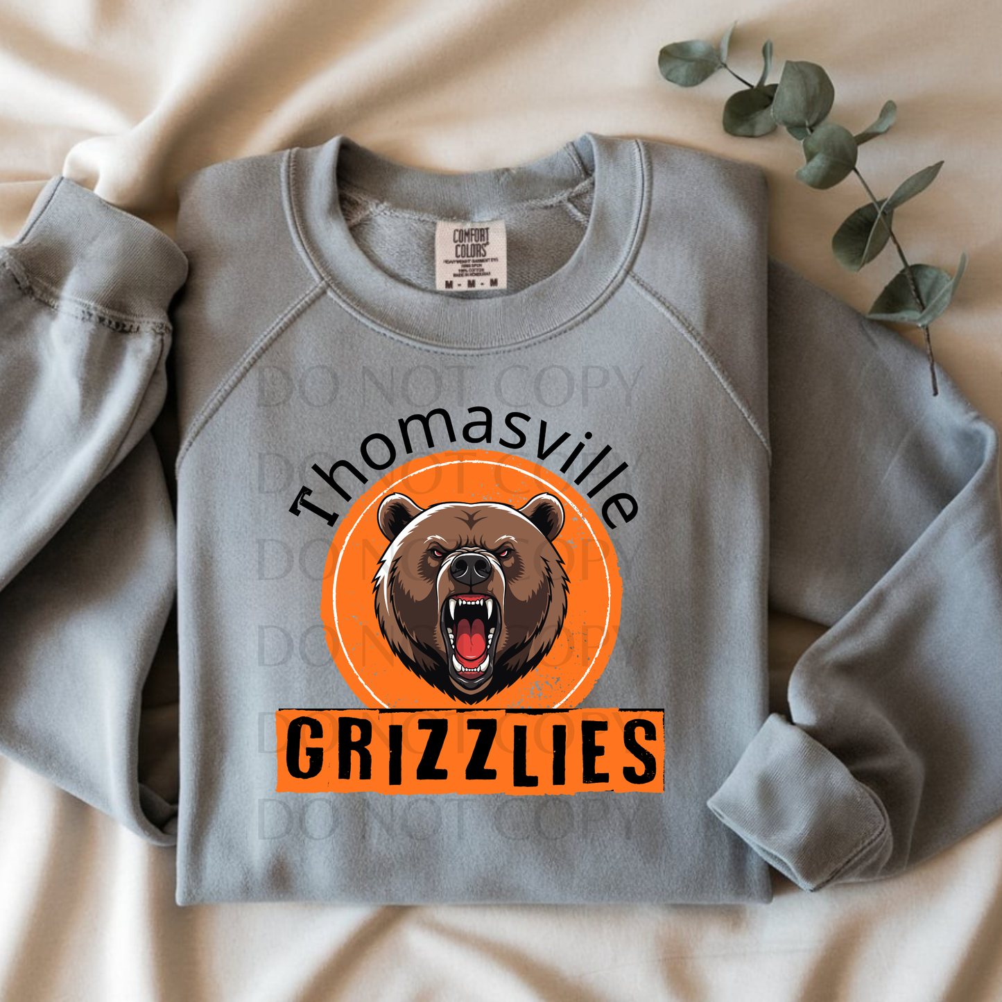 CIRCLE VINTAGE DISTRESSED MASCOT