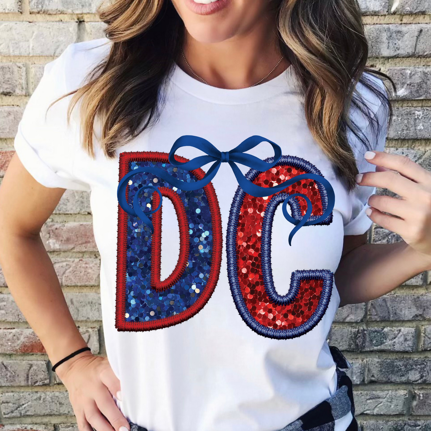 DC Patriotic Bow