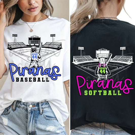 Baseball Softball Stadium Custom Player