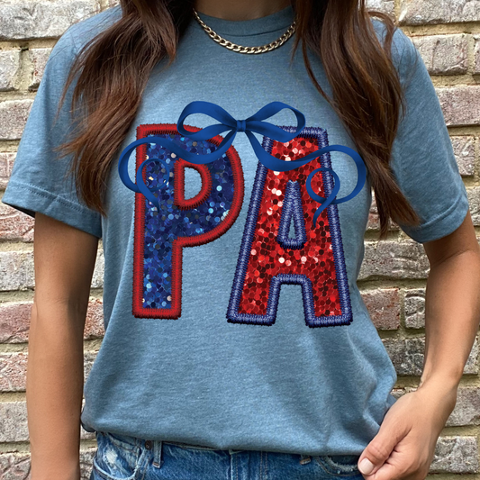 PA Patriotic Bow