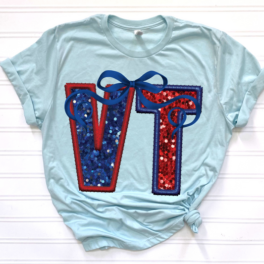 VT Patriotic Bow