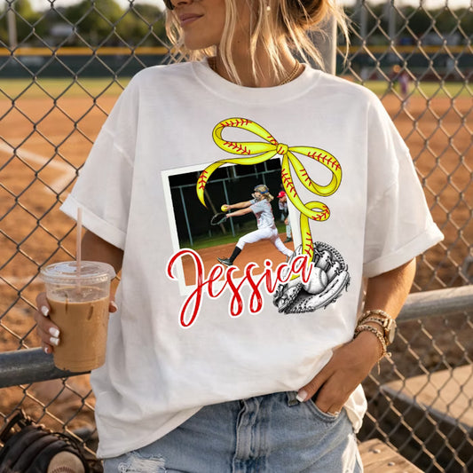 Vintage Softball Photo