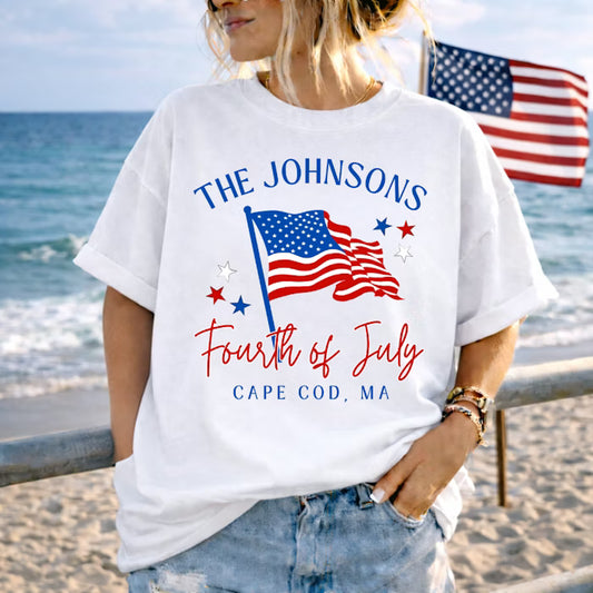Patriotic American Flag 4th of July
