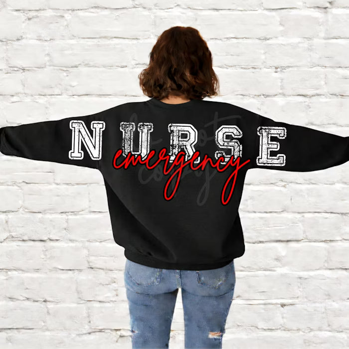 Long Distressed Nurse Big Back