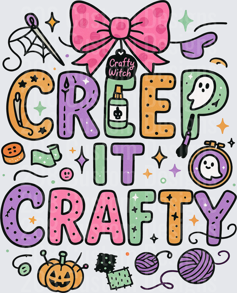 Creep It Crafty Halloween Kawaii Ghost Bow