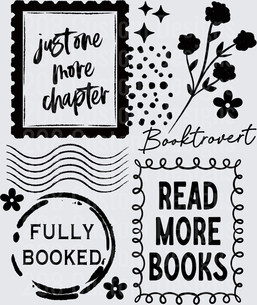 Book Lover Bundle with Just One More Chapter Fully Booked Booktrovert Read More Books Typography